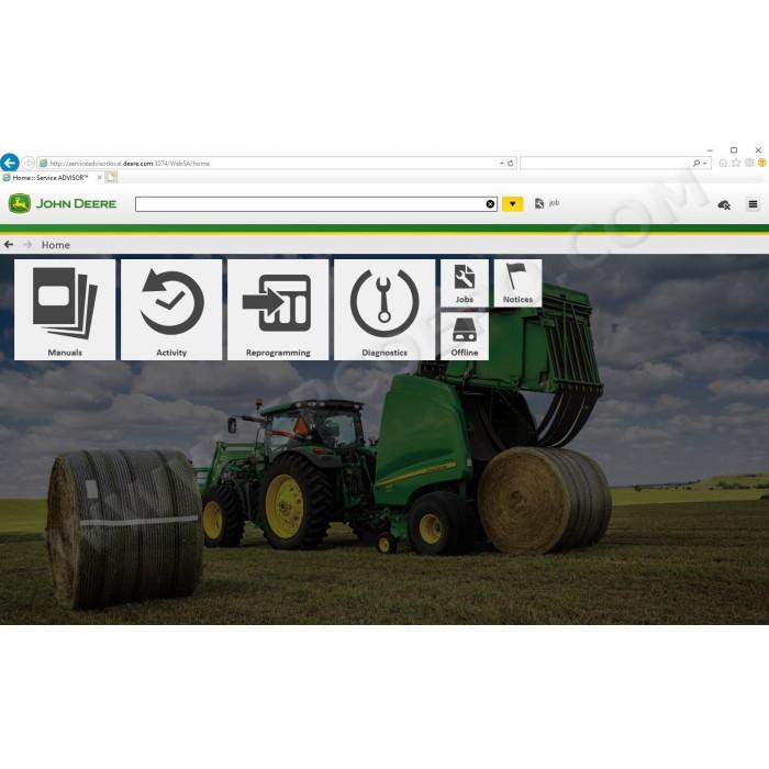 John Deere Electronic Data Link EDL3 diagnostic interface
