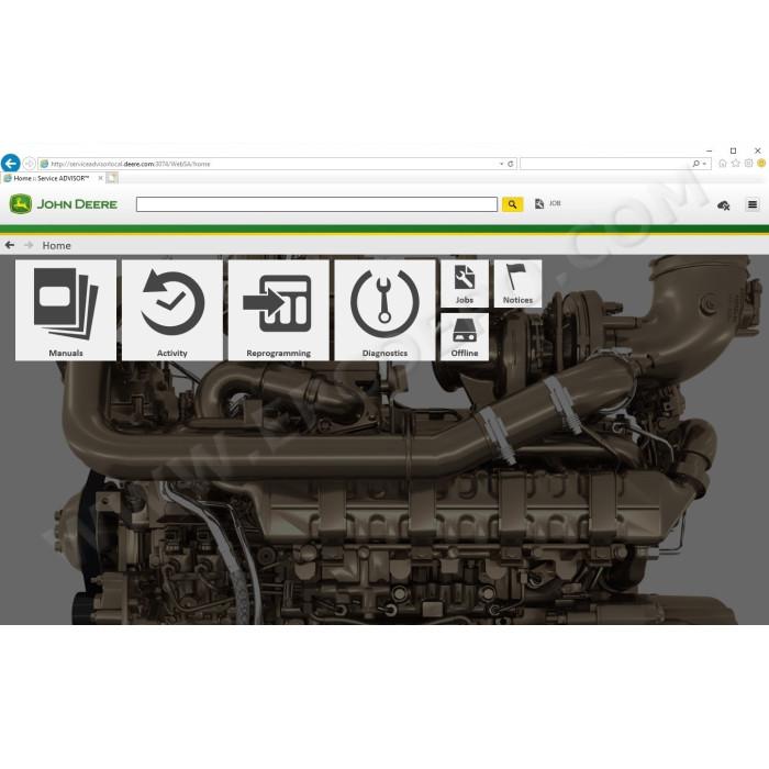 John Deere Electronic Data Link EDL3 diagnostic interface