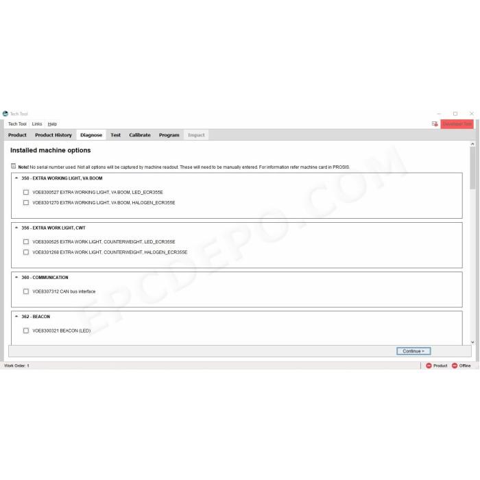 VOLVO VOCOM II 88894000 DIAGNOSTIC INTERFACE