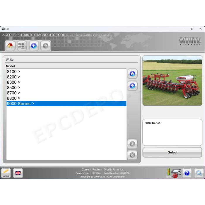 AGCO EDT ELECTRONIC DIAGNOSTIC TOOL 2025