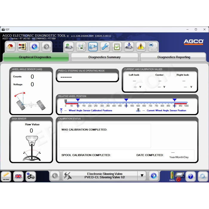 AGCO EDT ELECTRONIC DIAGNOSTIC TOOL 2025