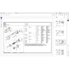 Challenger Tractor MT655B MT665B spare parts manual
