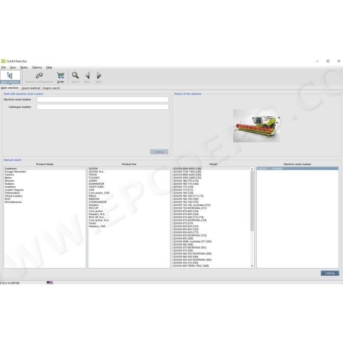 CLAAS PARTS DOC 2.2 EPC PARTS CATALOG 01.2022