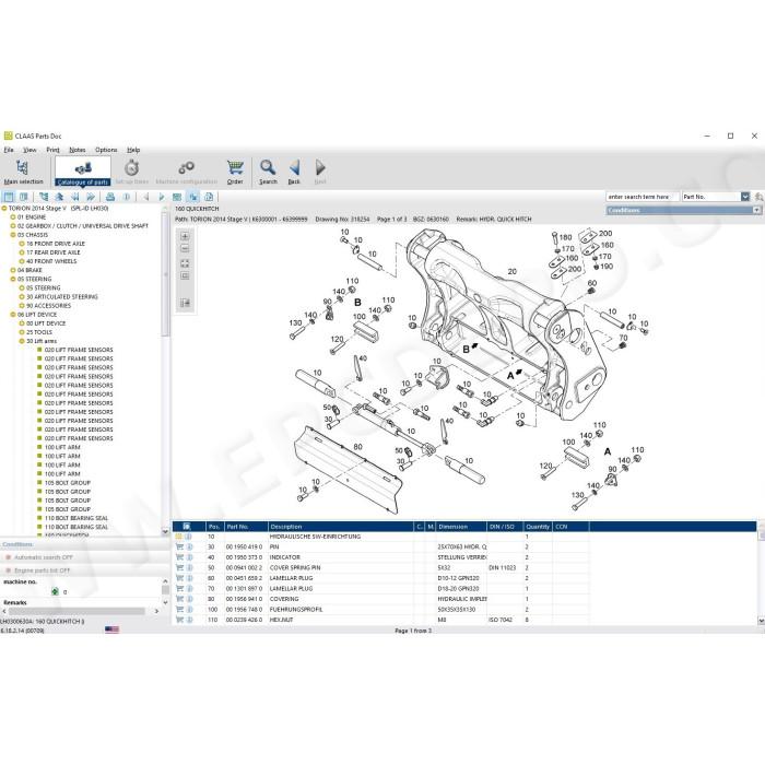 CLAAS PARTS DOC 2.2 EPC PARTS CATALOG 01.2022