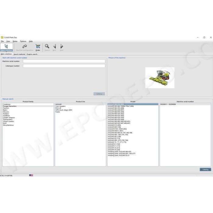 CLAAS PARTS DOC 2.2 EPC PARTS CATALOG 01.2022