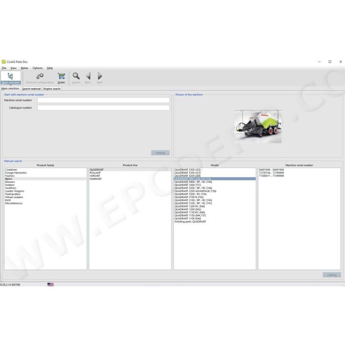 CLAAS PARTS DOC 2.2 EPC PARTS CATALOG 01.2022