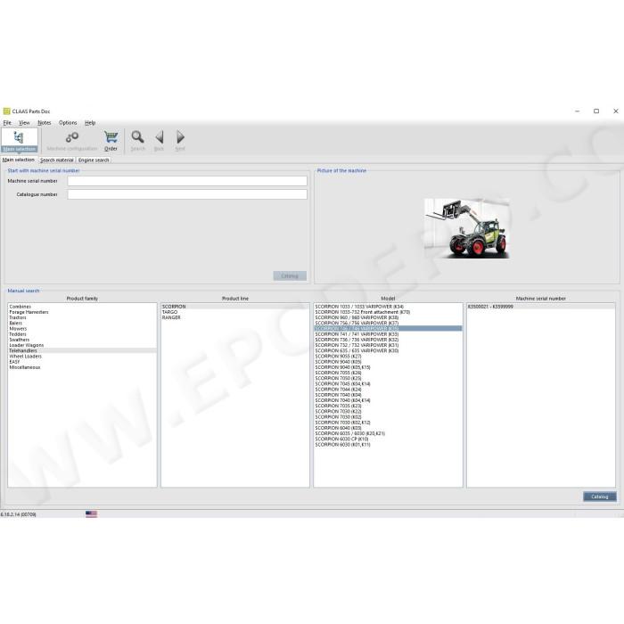 CLAAS PARTS DOC 2.2 EPC PARTS CATALOG 01.2022