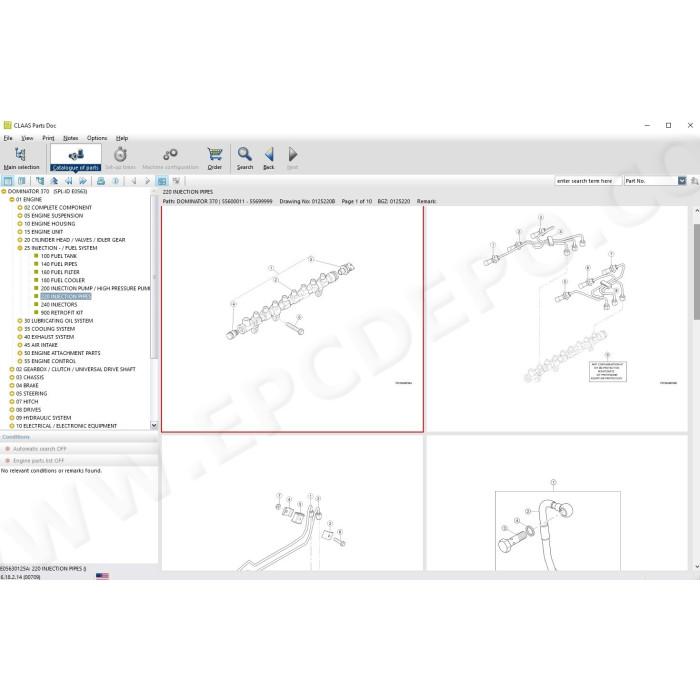 CLAAS PARTS DOC 2.2 EPC PARTS CATALOG 01.2022