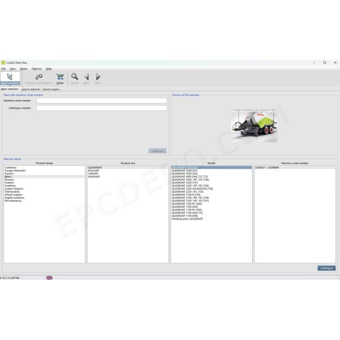 CLAAS PARTS DOC 2.2 EPC PARTS CATALOG 10.2023