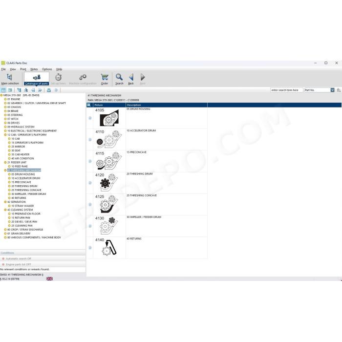 CLAAS PARTS DOC 2.2 EPC PARTS CATALOG 10.2023
