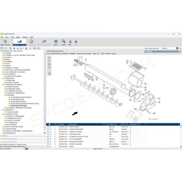 CLAAS PARTS DOC 2.2 EPC PARTS CATALOG 10.2023