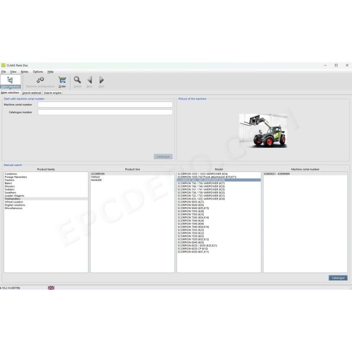 CLAAS PARTS DOC 2.2 EPC PARTS CATALOG 10.2023
