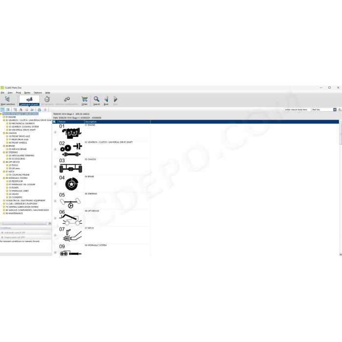claas partsdoc 2026 agriculture epc electronic spare parts catalog