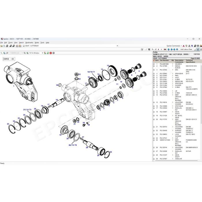FELLA EPC SPARE PARTS CATALOG 2021