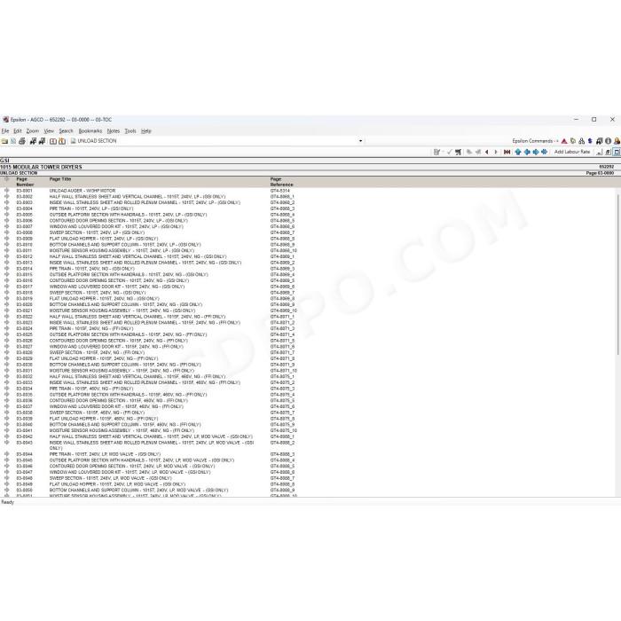 GSI EPC ELECTRONIC SPARE PARTS CATALOG 2021