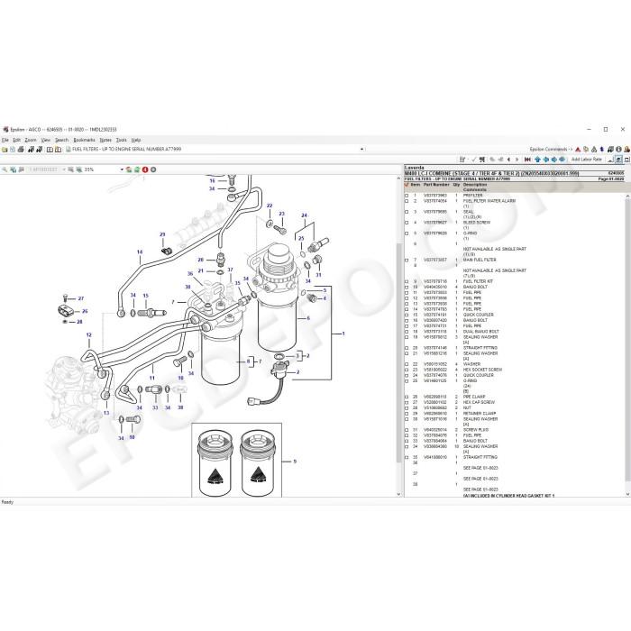 LAVERDA EPC SPARE PARTS CATALOG + SERVICE & REPAIR 2021