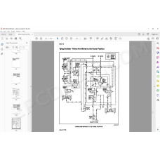 Case Round Baler 8455 8465 service manual