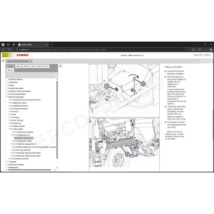 claas webtic 2026 service repair workshop operator manual