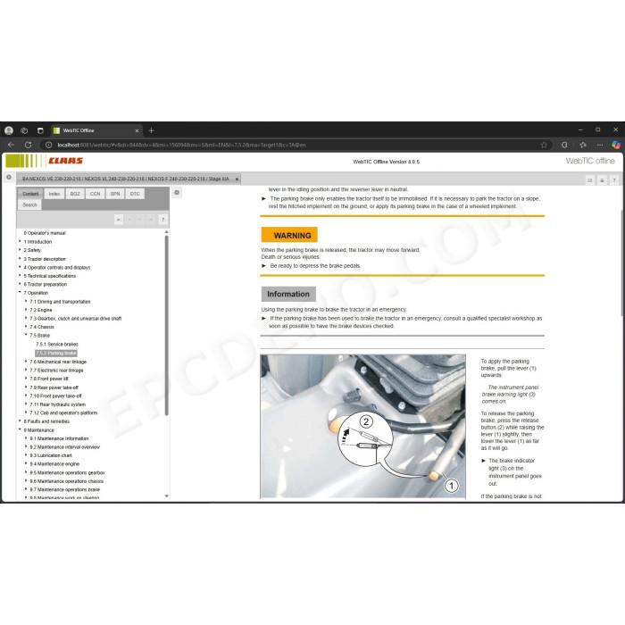 claas webtic 2026 service repair workshop operator manual