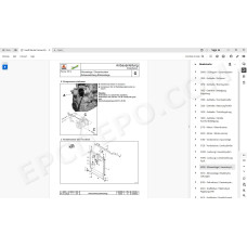 Fendt Tractor Farmer 300C service manual DE