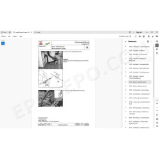 Fendt Tractor Farmer 300C service manual DE