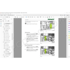 Fendt Tractor 900 series Vario Gen 6 workshop service manual