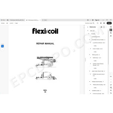 Flexicoil Sprayer 68 / 68XL service manual