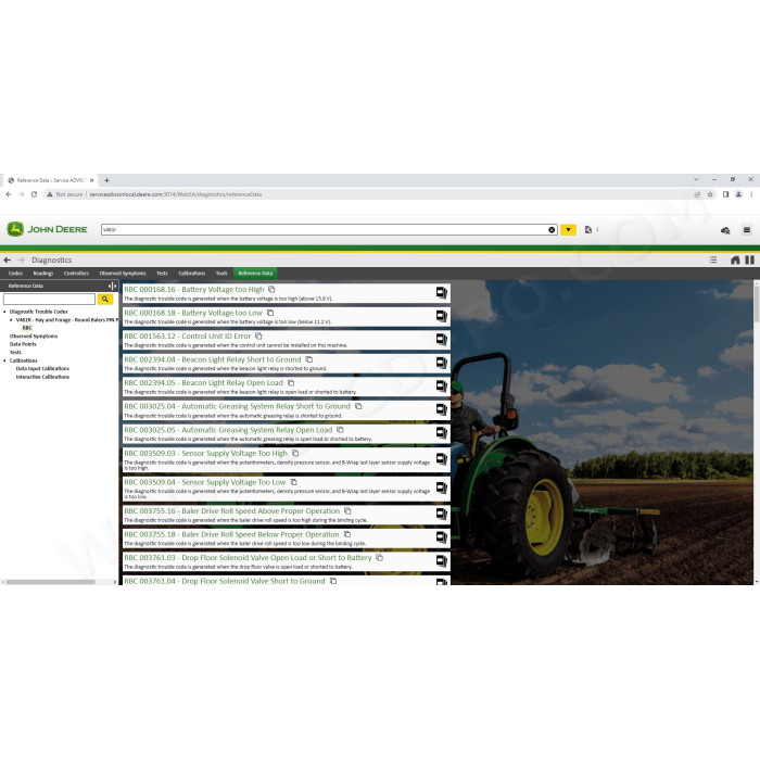 John Deere Service Advisor SA AG Agriculture & Turf 5.3 2023