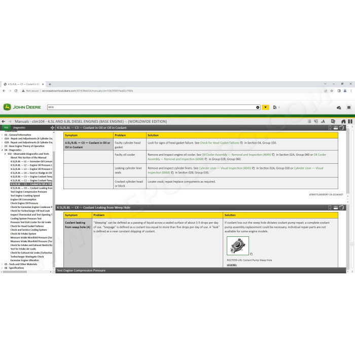 John Deere Service Advisor SA AG Agriculture & Turf 5.3 2023