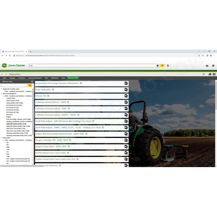 John Deere Service Advisor SA AG Agriculture & Turf 5.3 2023
