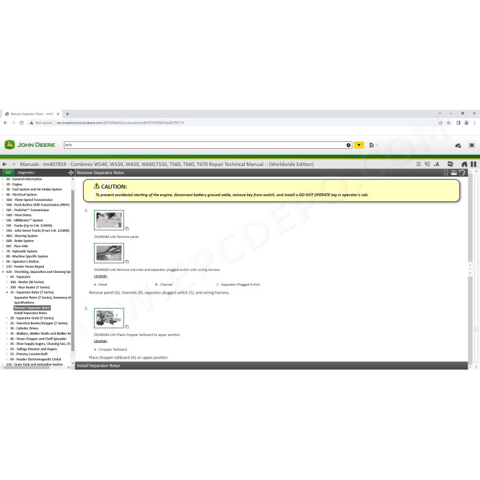 John Deere Service Advisor SA AG Agriculture & Turf 5.3 2023