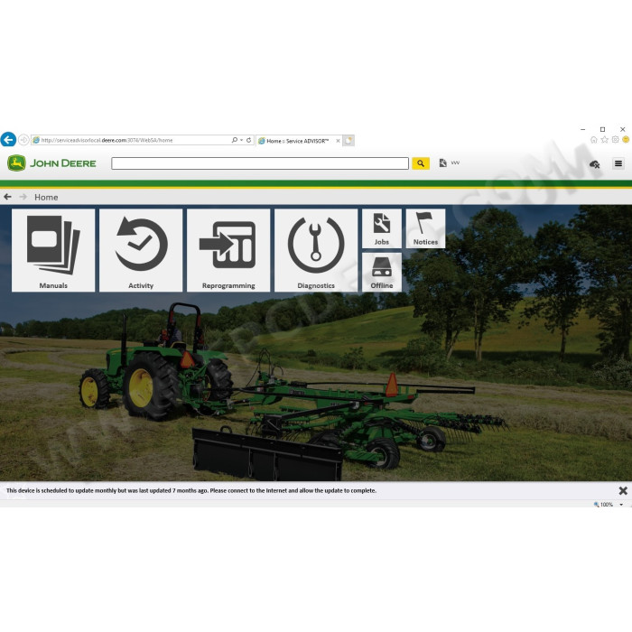John Deere Service Advisor SA AG Agriculture & Turf 5.3 2025