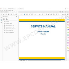 New Holland Header 300FP 380FP service manual