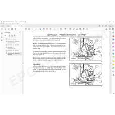 New Holland Header 346W 356W 366W service manual