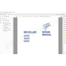 New Holland Header 346W 356W 366W service manual