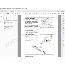 New Holland Disc Auger Header 750HD 770HD service manual