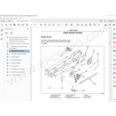 New Holland Draper Header 82C, 83C CA20 service manual