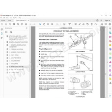 New Holland Draper Header 82C, 83C CA20 service manual