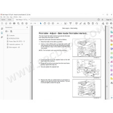 New Holland Bale Wagon 1037 service manual