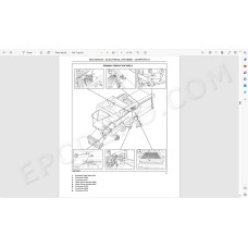 New Holland Combine CX720 CX740 CX760 CX780 CX820 CX840 CX860 CX880 service manual