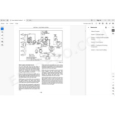 New Holland Combine TR89 TR99 service manual