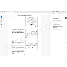 New Holland Combine TR89 TR99 service manual
