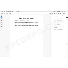 New Holland Combine TR89 TR99 service manual