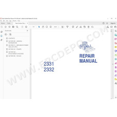 New Holland Disc Mower 2331 2332 service manual