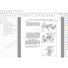 New Holland Disc Mower Conditioner H7460 H7560 service manual