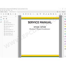 New Holland Discbine Mower Conditioner H7220 H7320 service manual