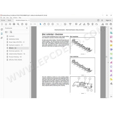 New Holland Discbine Mower Conditioner H7220 H7320 service manual
