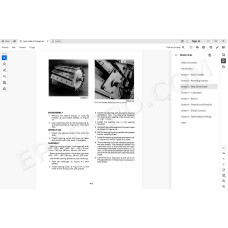 New Holland Forage Harvester 1600 service manual