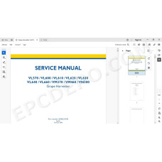 New Holland Grape Harvester VL570 VL600 VL610 VL620 VL630 VL640 VL660 VM370 VM460 VN300 service manual