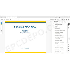 New Holland Grape Harvester VX7090 service manual
